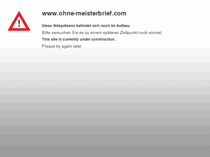 www.ohne-meisterbrief.com