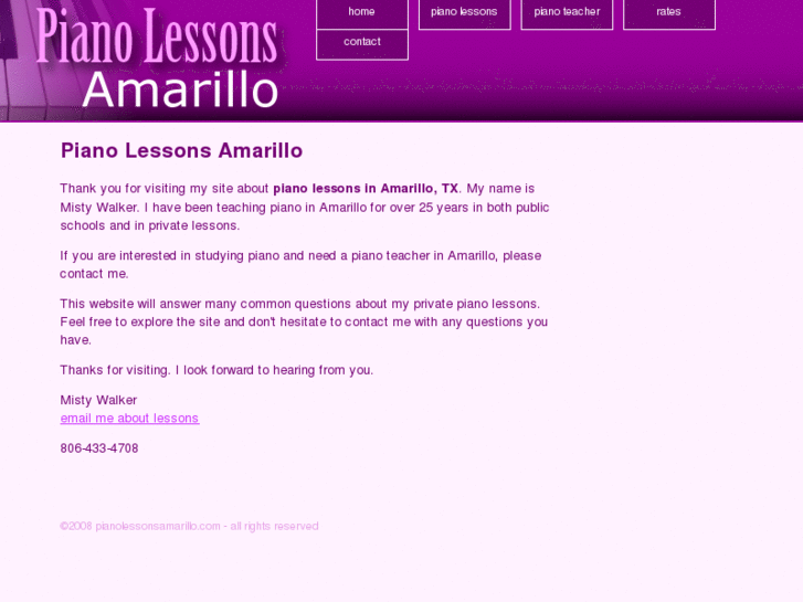 www.pianolessonsamarillo.com