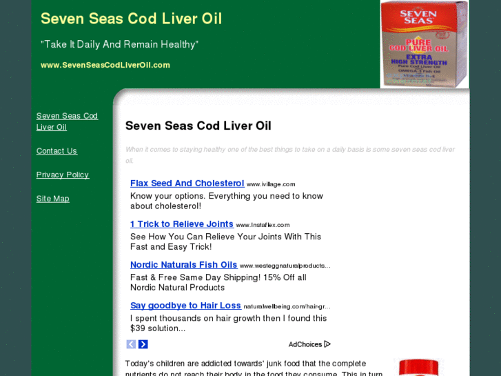 www.sevenseascodliveroil.com