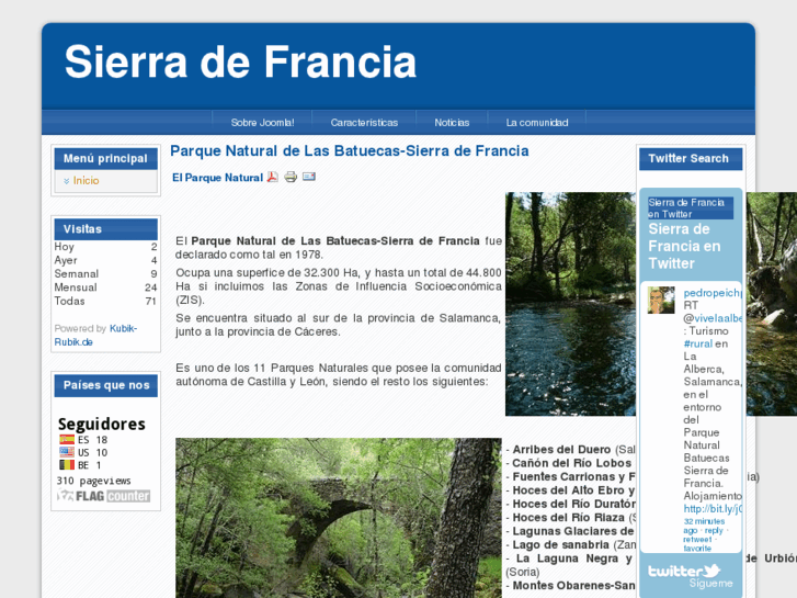 www.sierradefrancia.info