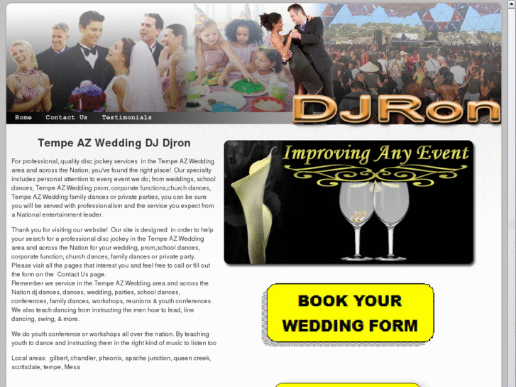 www.tempeazweddingdj.com