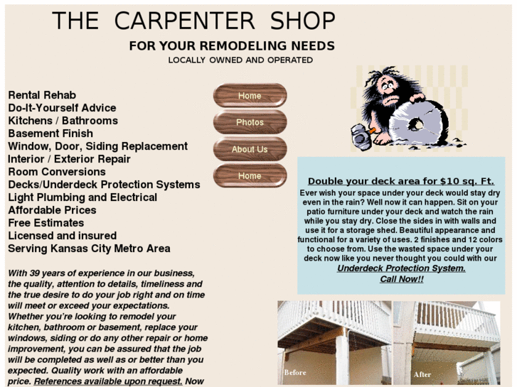 www.thecarpentershopllc.com