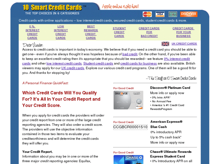www.10-smart-credit-cards.com