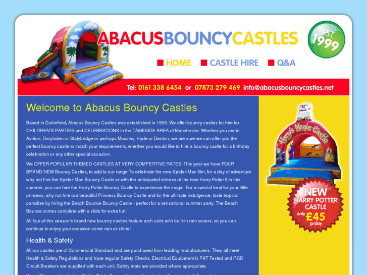 www.abacusbouncycastles.net