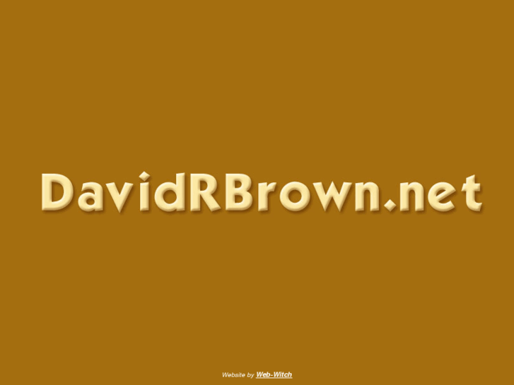 www.davidrbrown.net