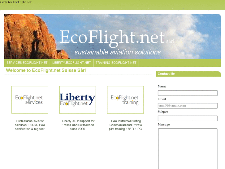 www.ecoflight.net