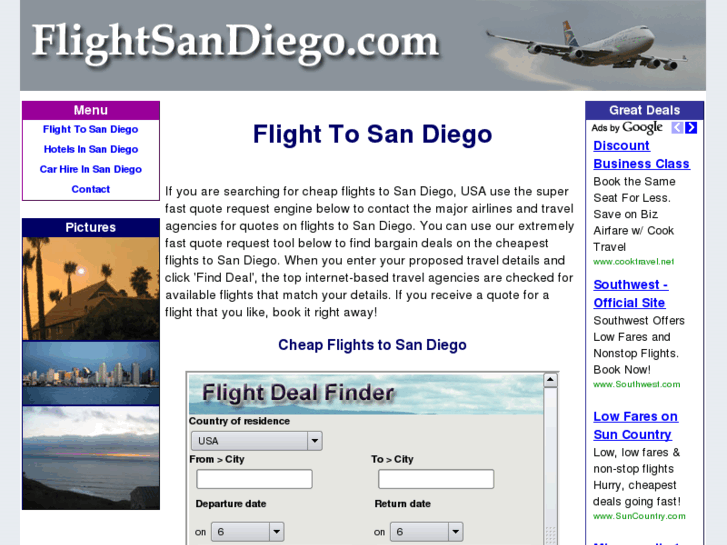 www.flightsandiego.com