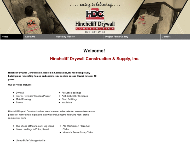 www.hinchcliffdrywall.com