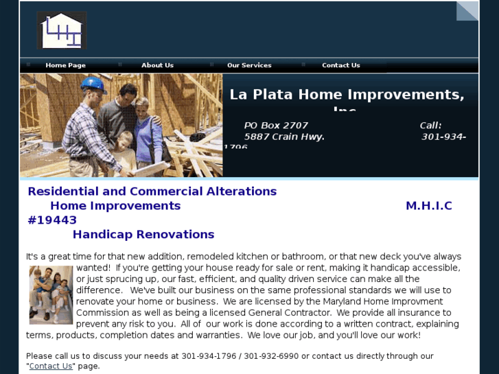 www.laplatahomeimprovements.com