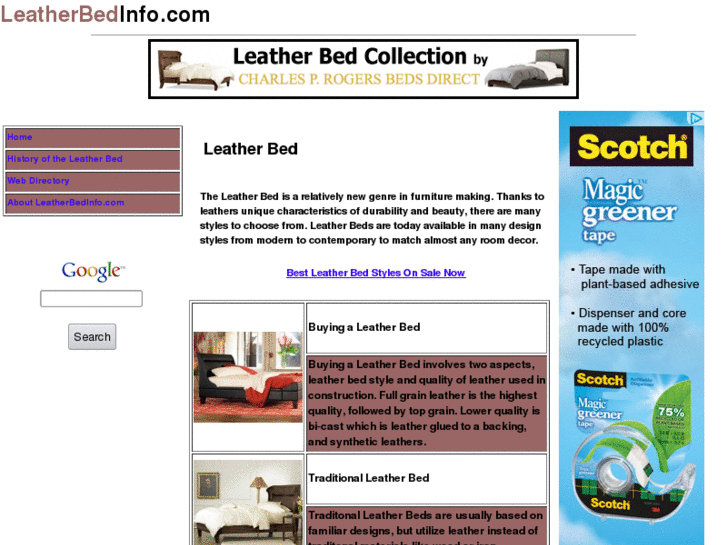 www.leatherbedinfo.com