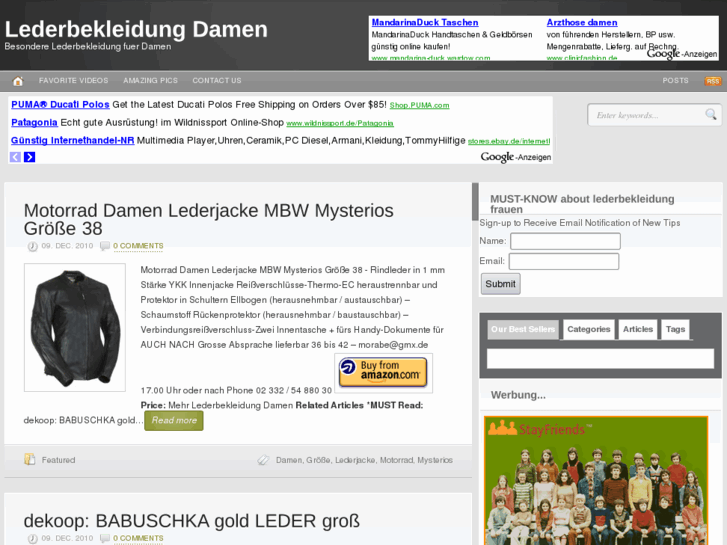 www.lederbekleidungdamen.com