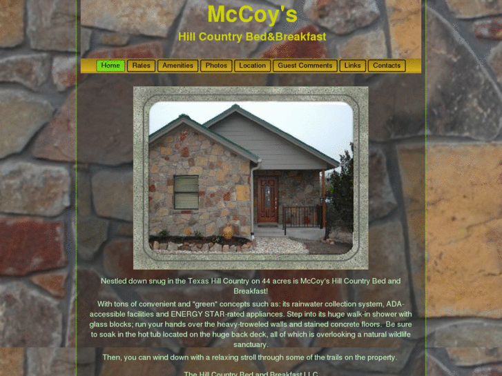 www.mccoyshillcountrybedandbreakfast.com