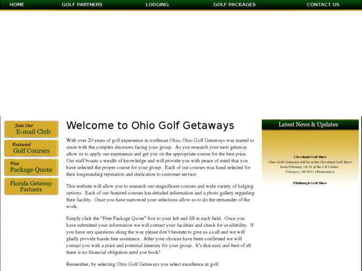 www.ohiogolfgetaways.com