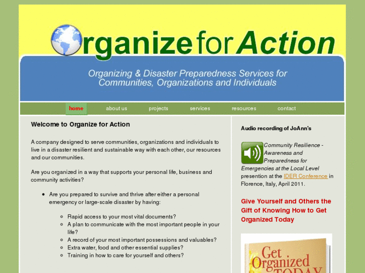 www.organizeforaction.com