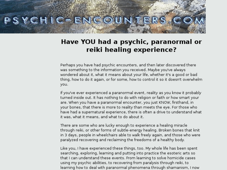 www.psychic-encounters.com