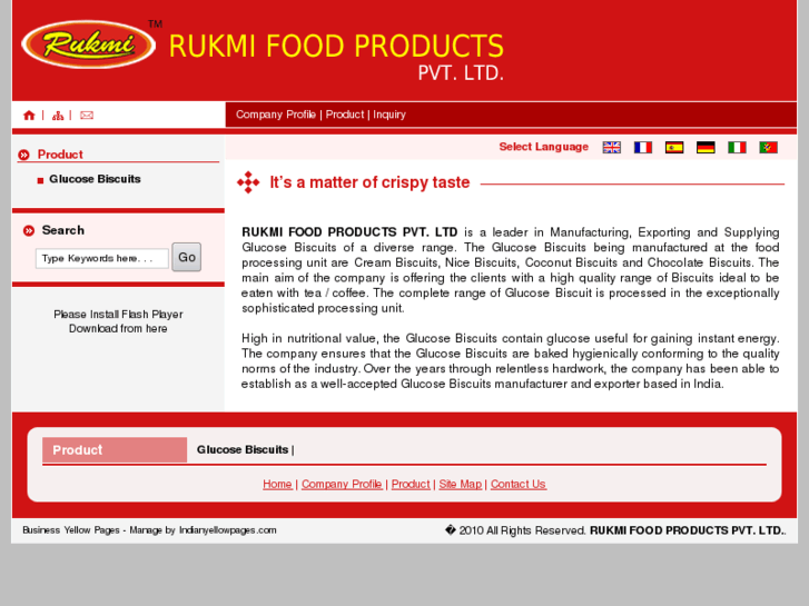 www.rukmifood.com