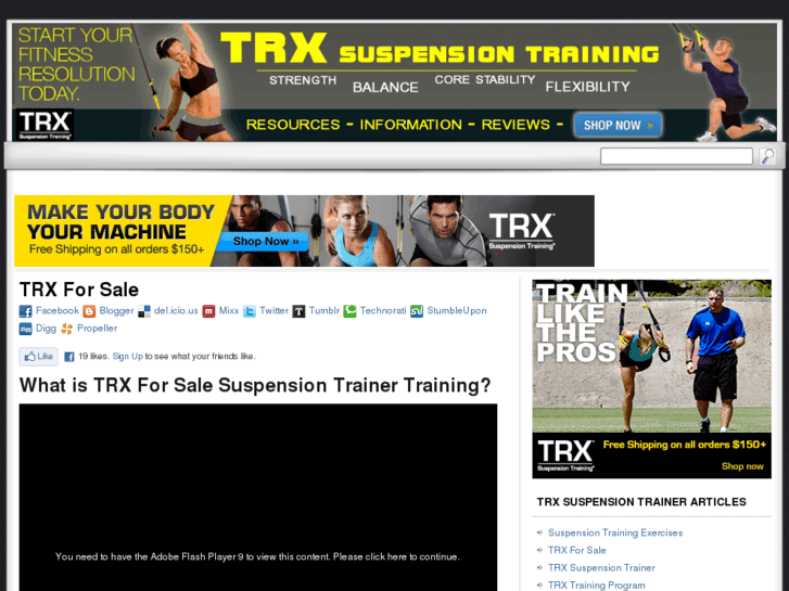 www.trxforsale.com