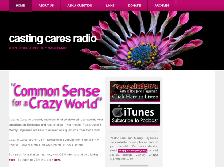 www.castingcaresradio.com