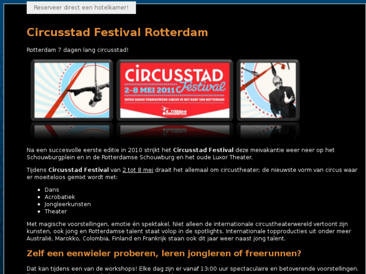 www.circusstad-hotel.nl