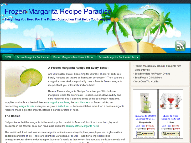 www.frozenmargaritarecipe.net