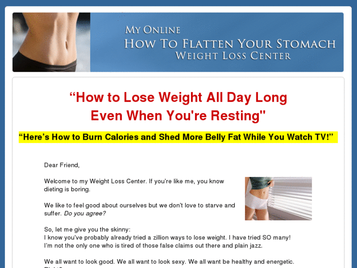 www.howtoflattenyourstomach.org