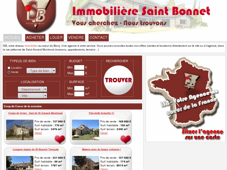 www.immobilieresaintbonnet.com