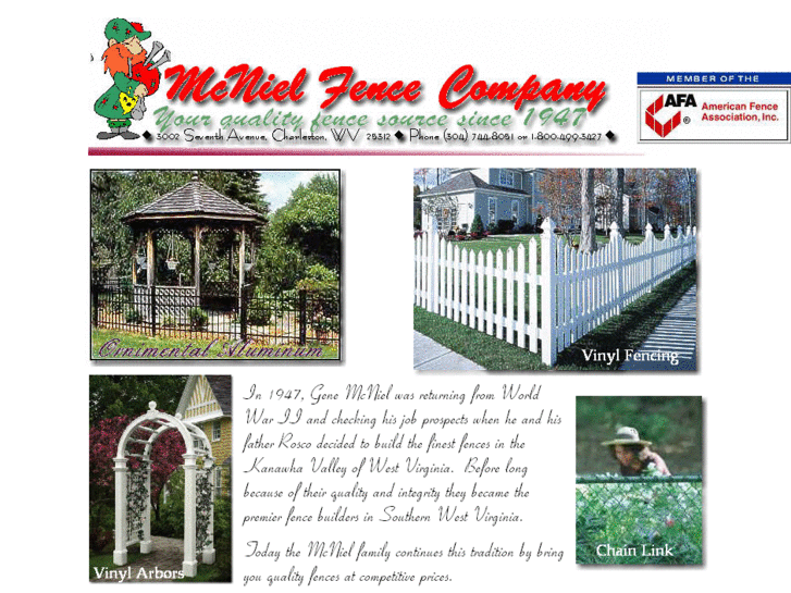 www.mcnielfence.com