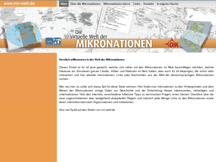 www.mikronationen.de