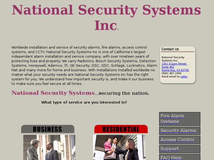 www.nationalsecuritysystems.net