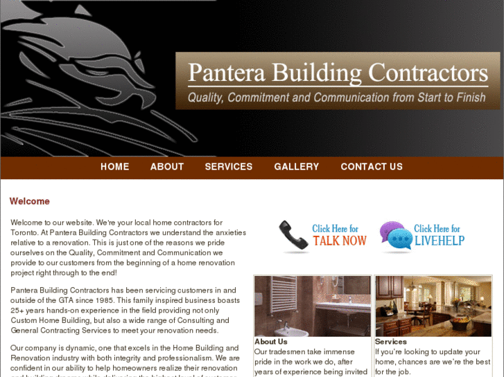 www.panterabuildingcontractors.com