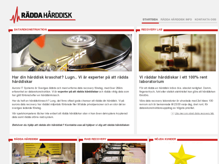 www.radda-harddisk.se