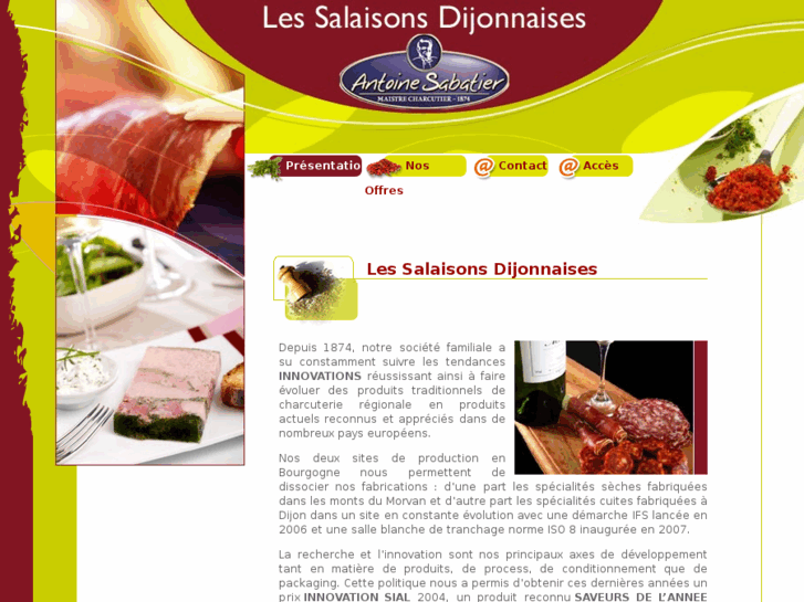 www.salaisons-sabatier.fr