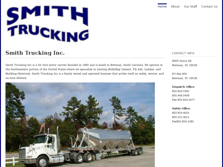 www.smithtruckingsc.com