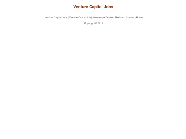 www.venturecapitaljobs.org