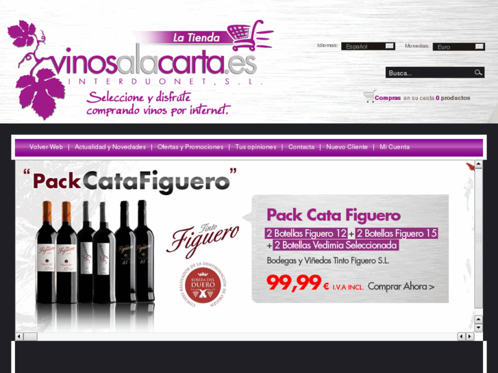 www.vinosalacarta.es