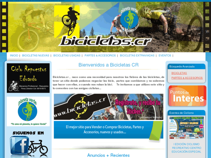 www.bicicletas.cr