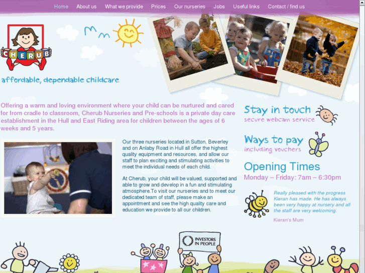 www.cherubnurseries.com