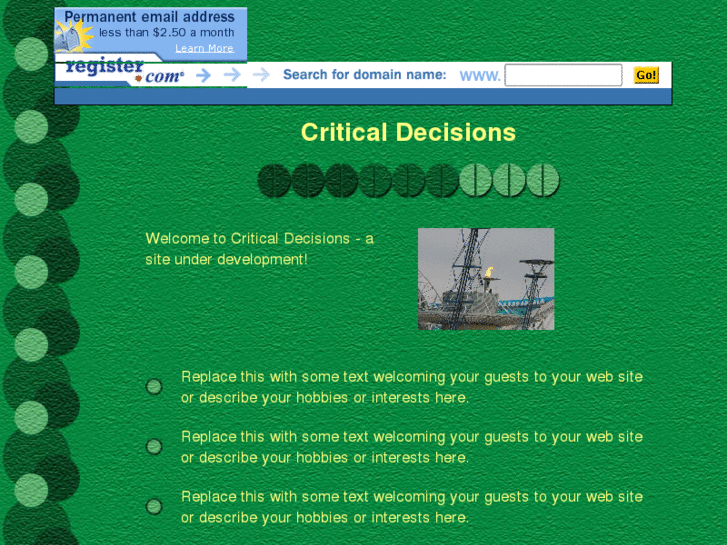 www.criticaldecisions.net