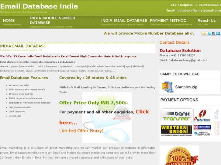 www.emaildatabaseindia.com