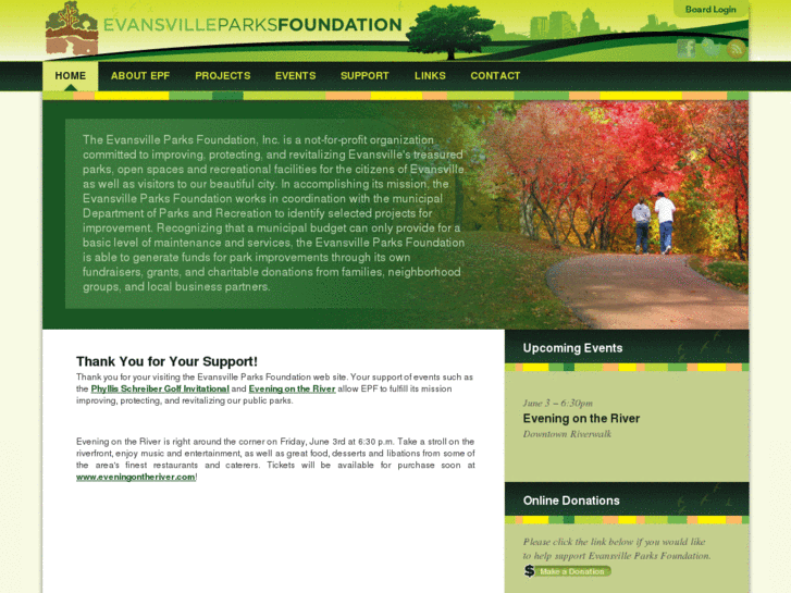 www.evansvilleparksfoundation.org