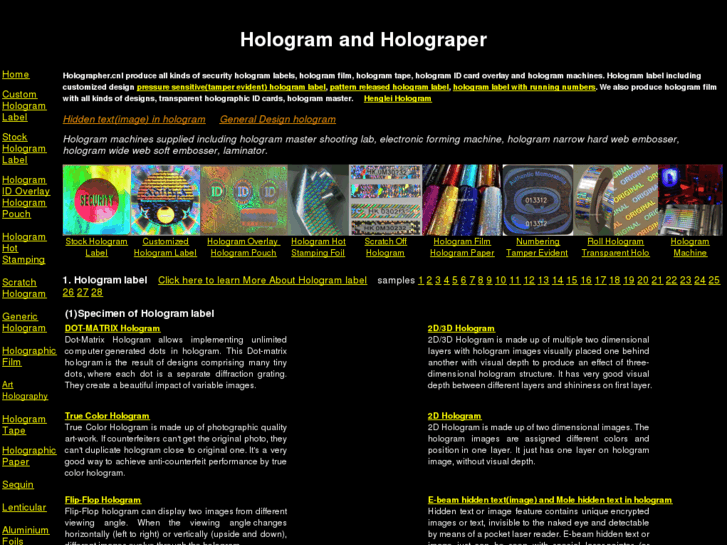 www.hologram-supplier.com