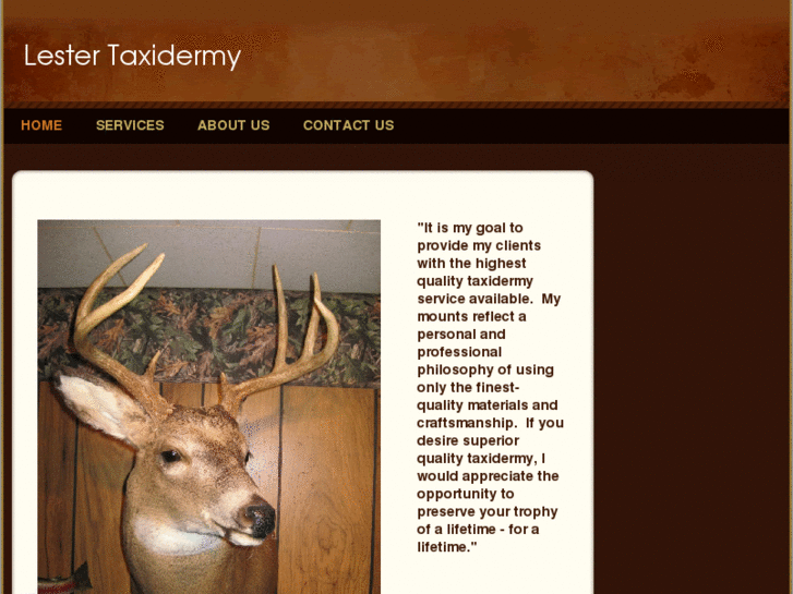 www.lester-taxidermy.com