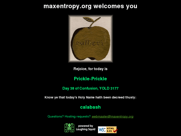 www.maxentropy.org