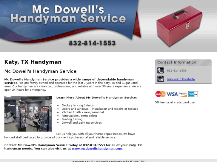 www.mcdowellshandymantx.com