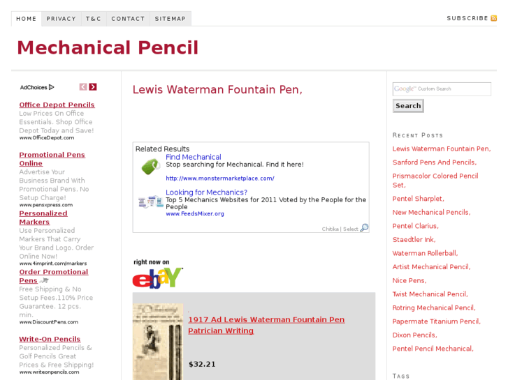 www.mechanical-pencil.info
