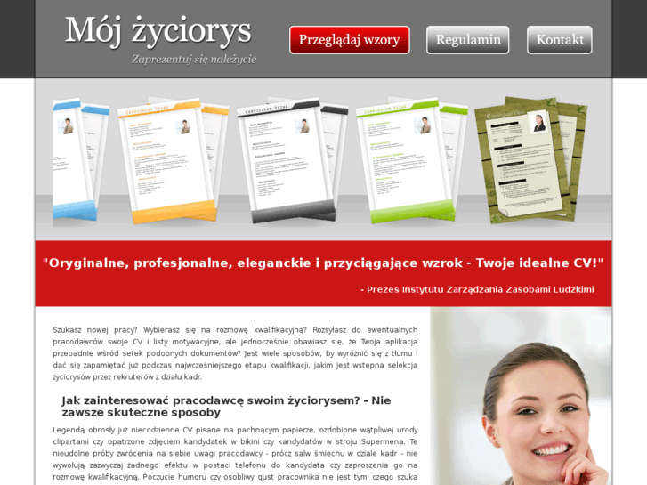 www.mojzyciorys.com