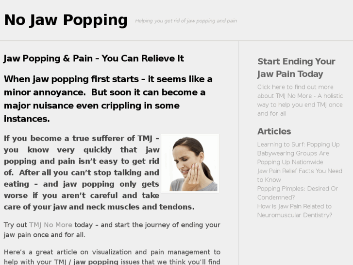 www.nojawpopping.com