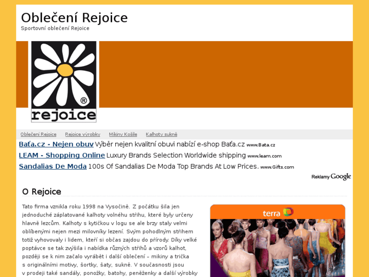 www.obleceni-rejoice.cz