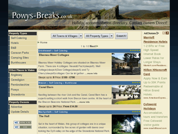 www.powys-breaks.co.uk