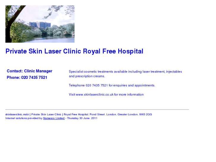 www.skinlaserclinic.mobi